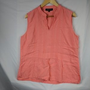 Jones New York Linen Tank Top